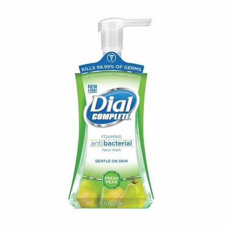 DIAL 02934 Antibacterial Foaming Hand Soap 7.5 oz. Fresh Pear E2, 328PK 2934